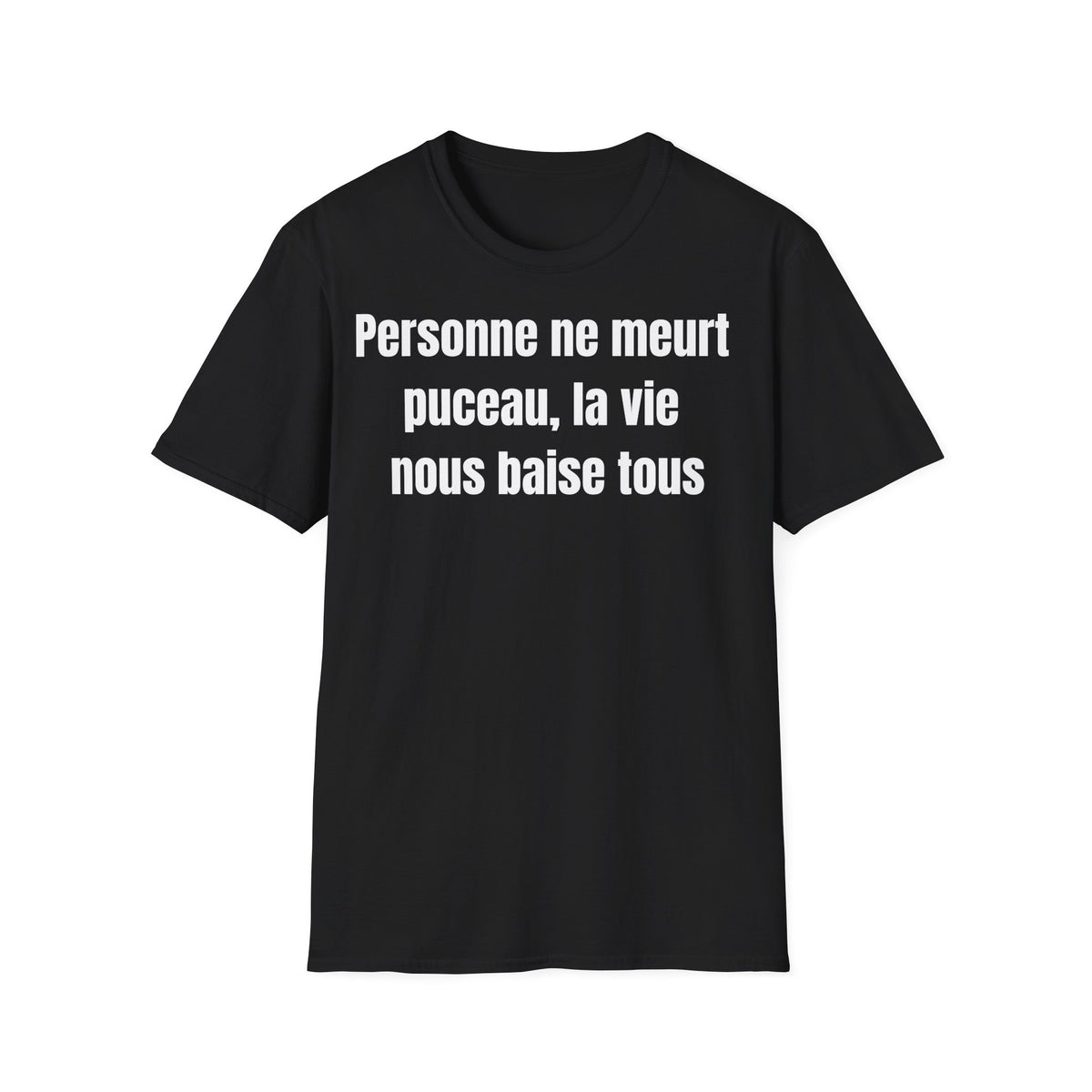 Personne ne meurt puceau, la vie nous baise tous.
