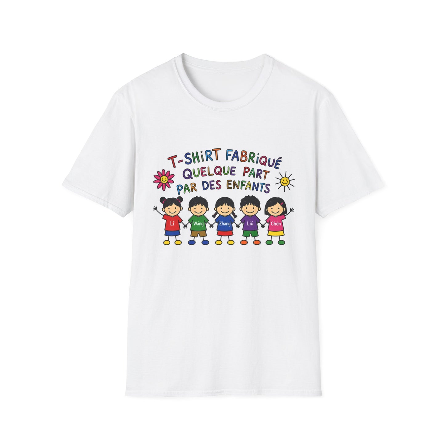 T-Shirt fabriqué par des enfants