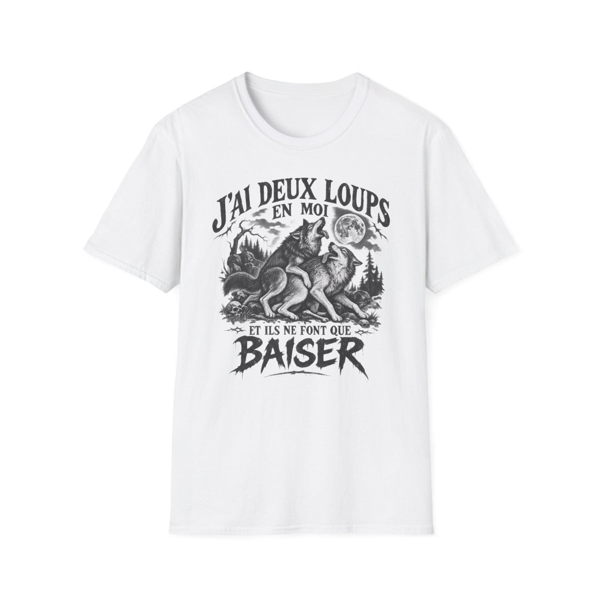 J’AI DEUX LOUPS EN MOI  ET ILS NE FONT QUE BAISER